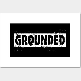 grunge of ground Posters and Art